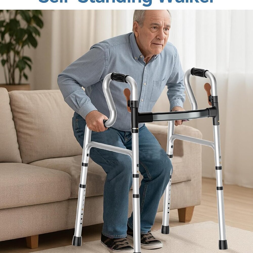 Folding Walkers for Seniors - Picture 3 of 8